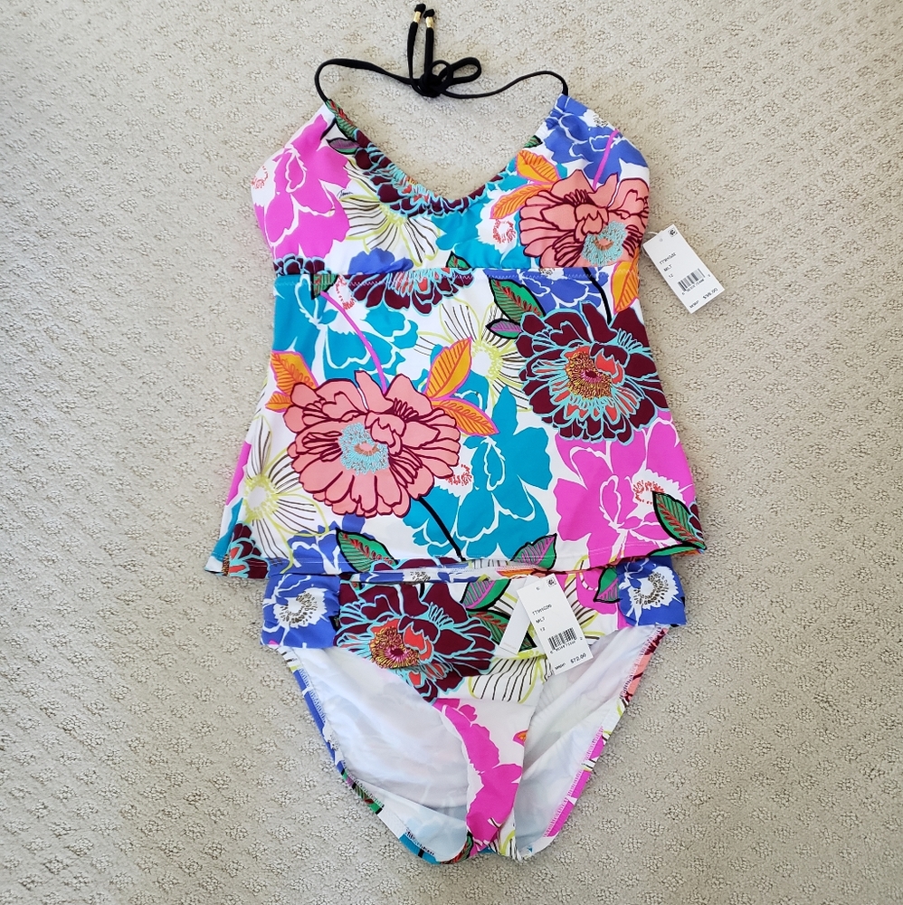 Trina Turk Tankini Radiant Blooms